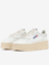 W Medalist Plataforma Low piel bianca PTLW-LL15